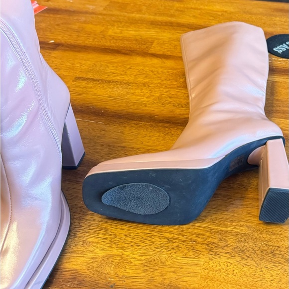 NWOT/Box Jeffrey Campbell Maximal Platform Knee-High boots in Mauve. Size 9 - Picture 5 of 6